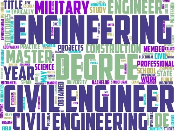 Civil Engineer Wordart Crafting