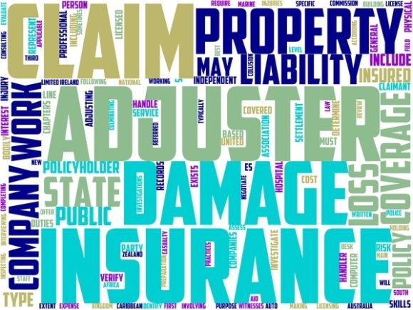 Claims Adjustor Wordart Wallpaper