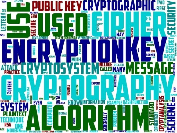 Cryptology Wordart Sticker