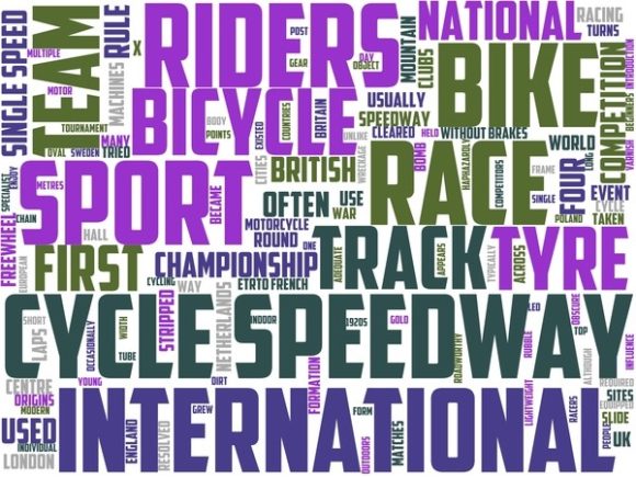 Cycle Speedway Wordart Background: A Hand-Drawn Creative Catalyst for Modern Makers