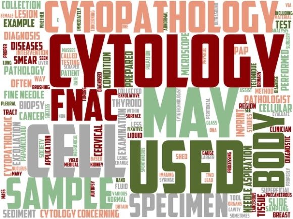Cytopathology Wordart Tie Dye