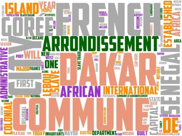 Dakar Wordart Book Cover: A Hand-Drawn Wordcloud for Meaningful, Multi-Surface Creativity