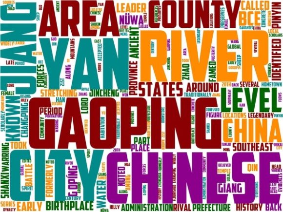 Gaoping Wordart Print: Hand-Drawn Colorful Wordclouds for Creative Expression