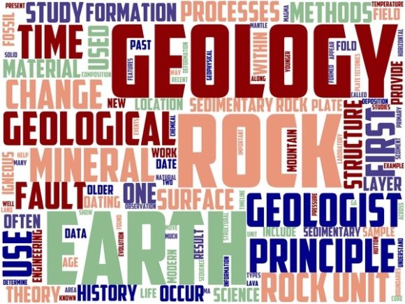 Geology Wordart Banner