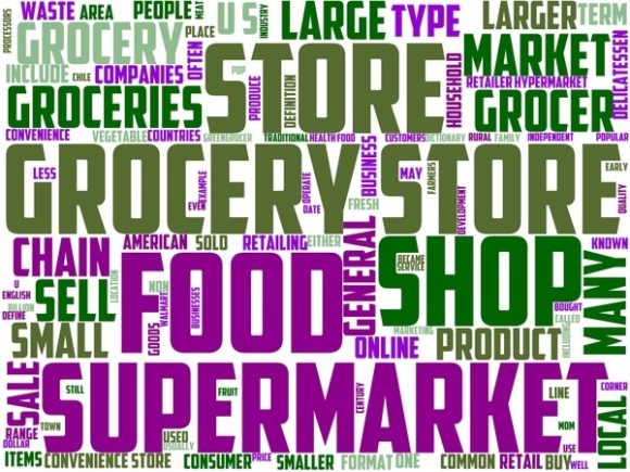 Grocer Wordart Book Cover