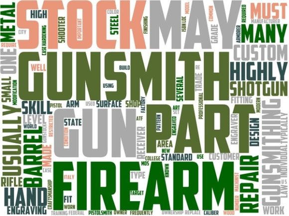 Gunsmithing Wordart Wallpaper