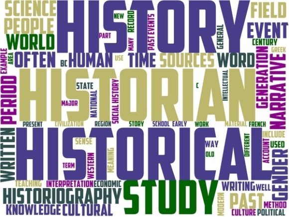 Historian Wordart Book Cover